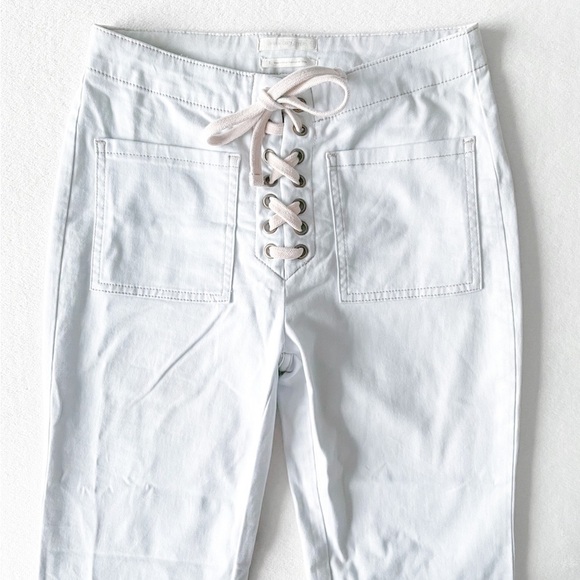 URBAN Outfitters High-Rise Lace front Jeans - Picture 10 of 12